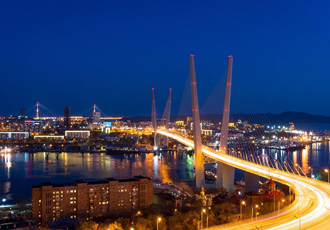 ロシアの夜景