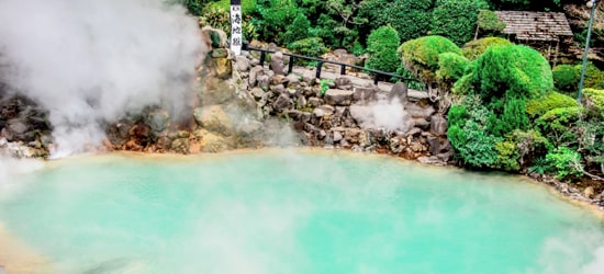 九州の有名な温泉地
